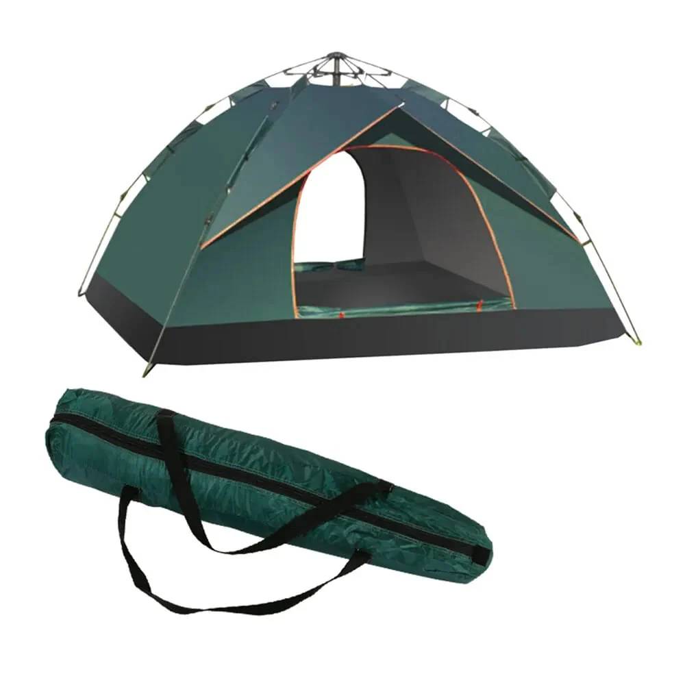 2-Person Pop-Up Camping Tent – 2.0m × 1.5m | 2- Door Access
