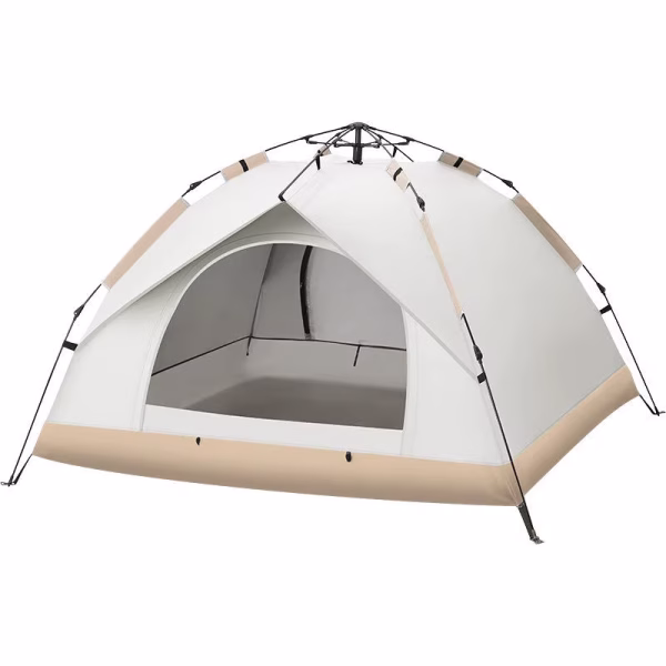 2-Person Pop-Up Camping Tent – 2.0m × 1.5m | 2 Doors & 2 Window