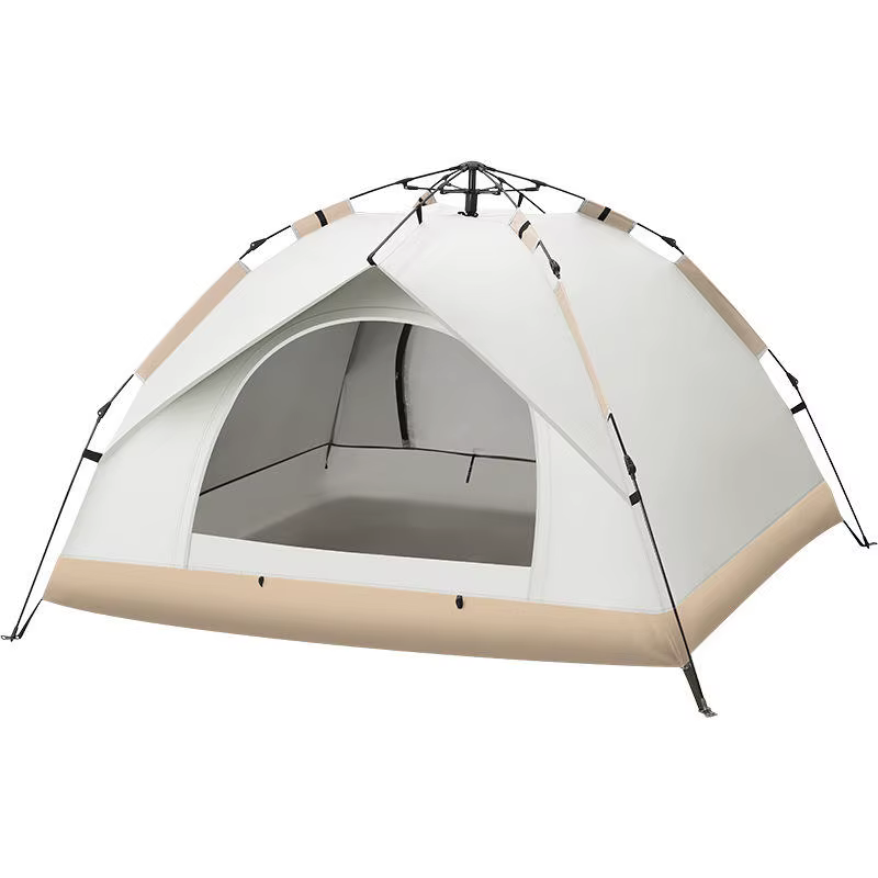 2-Person Pop-Up Camping Tent – 2.0m × 1.5m | 2 Doors & 2 Window